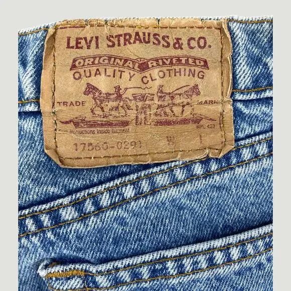 Vintage Levi’s 900 Series High Rise Straight Jeans Made in Canada Size 9 - Picture 3 of 8